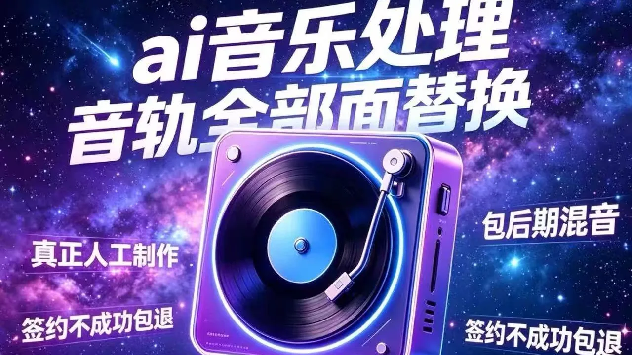 ai歌曲重新编曲转成全midi做成原创