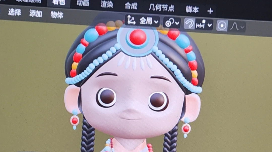 短视频剪辑/Q版卡通角色建模 基础动画定制